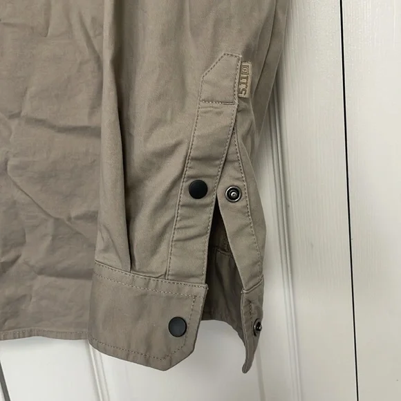 EUC 5.11 Tactical Shirt Mens Large Black Button Snap Long Sleeve Jackson 72548 - Picture 4 of 10